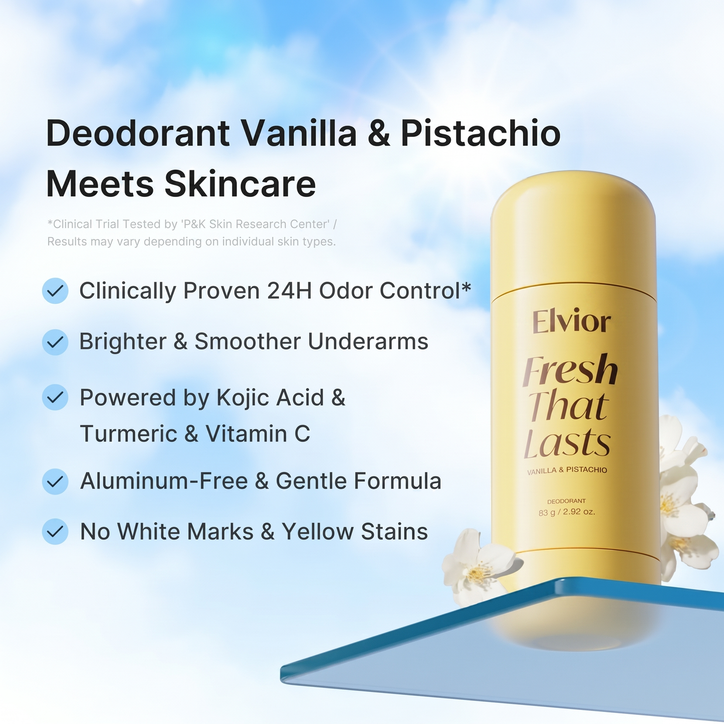 Elvior Fresh Glow Deodorant