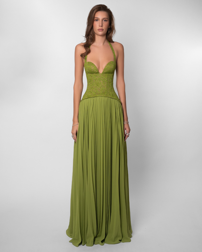 The Evangeline Lace Maxi
