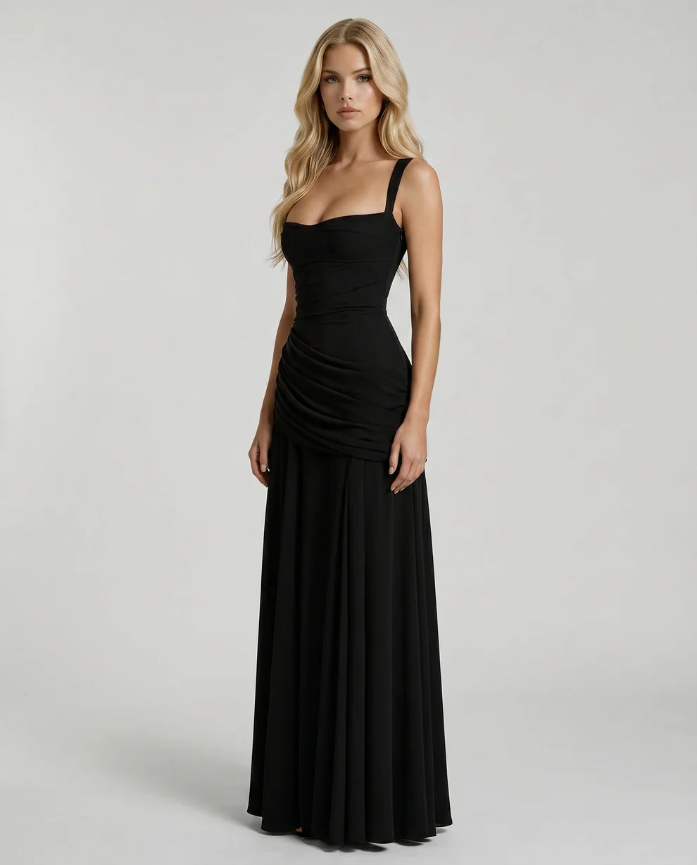 Charlotte Ruched Maxi Dress