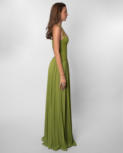 The Evangeline Lace Maxi