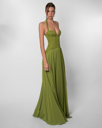 The Evangeline Lace Maxi