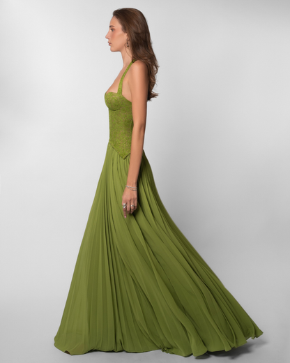 The Evangeline Lace Maxi