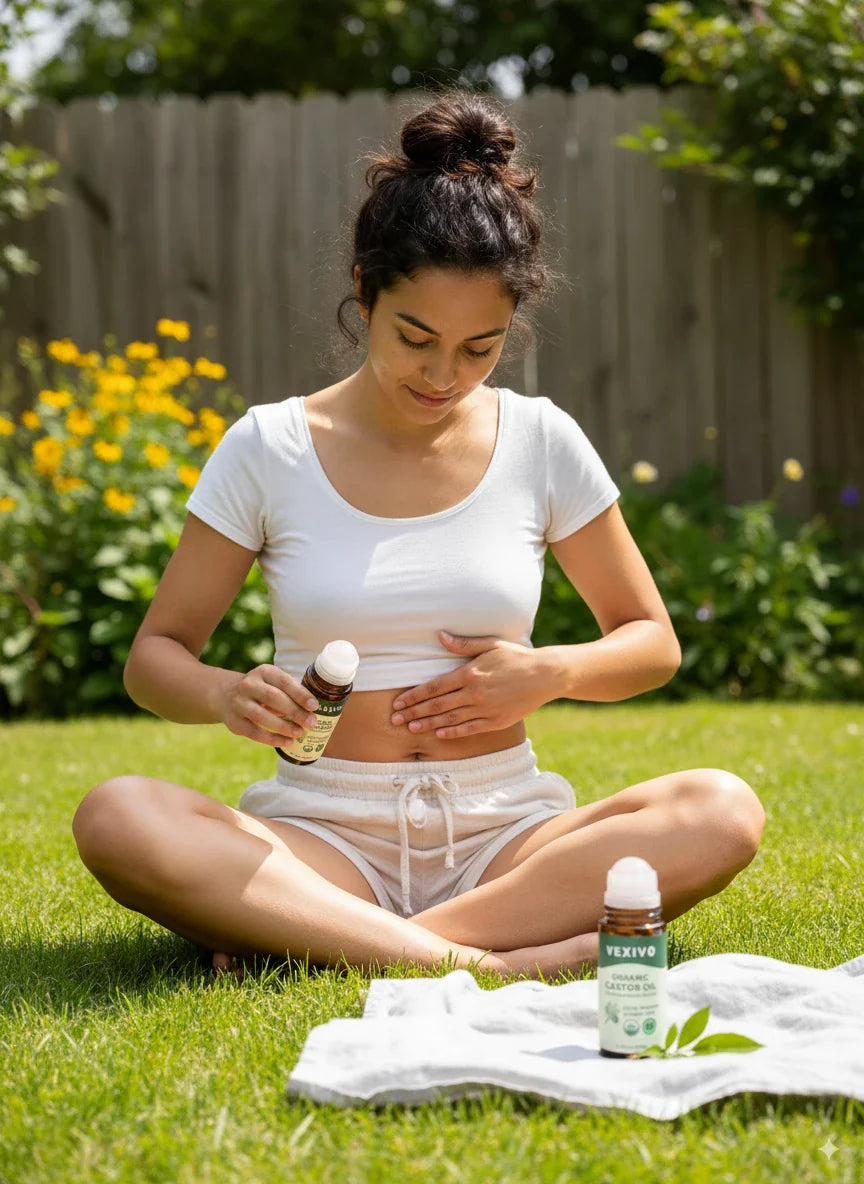 Organic Castor Oil Glow Roll-On