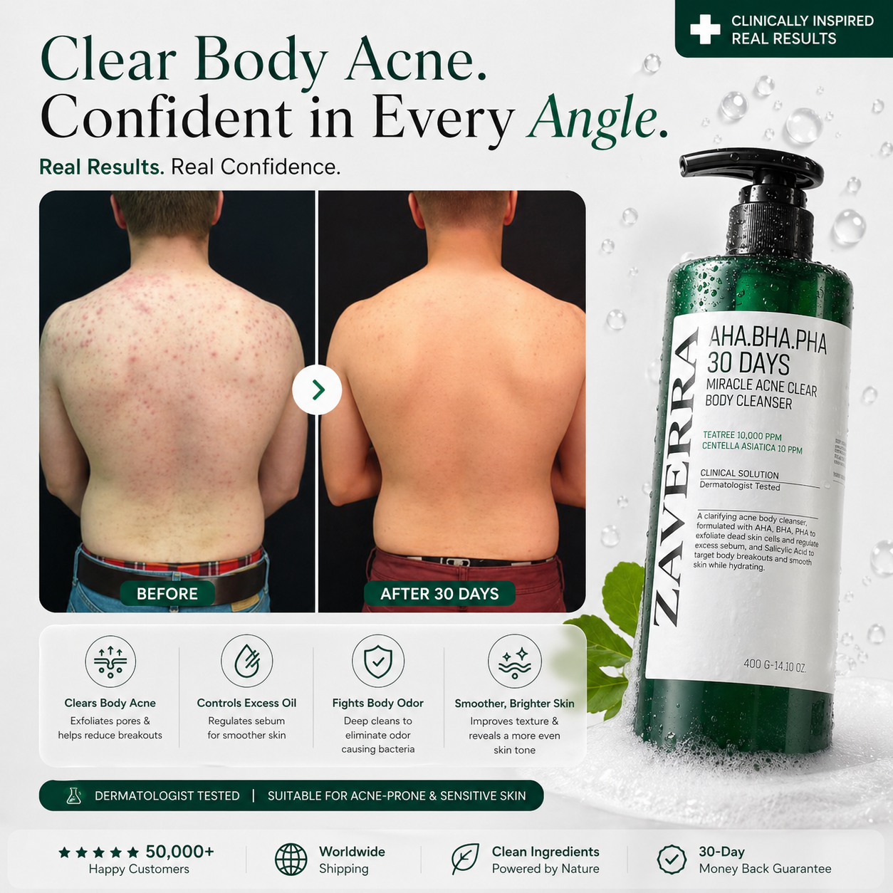DermaClear Acne Body Wash