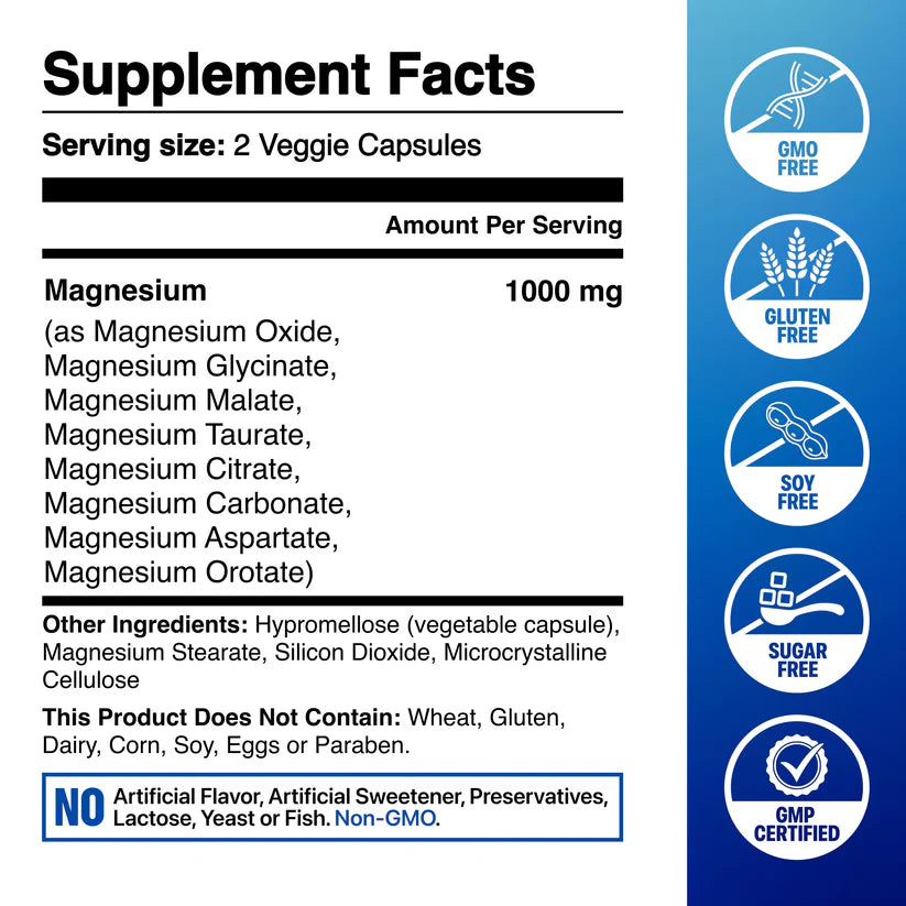 Complete 8 in 1 Magnesium Complex