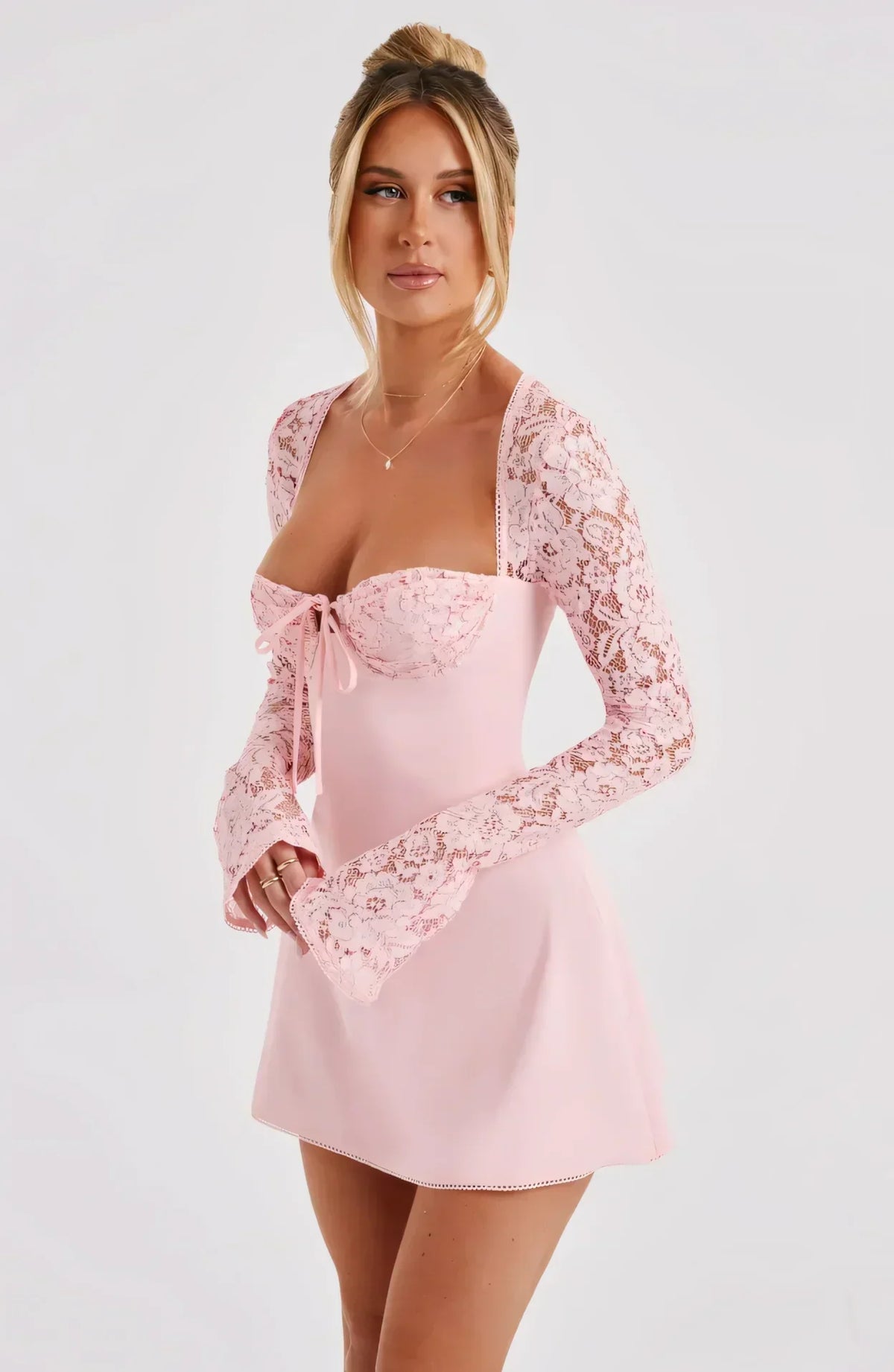 Poppy Elegant Mini Dress