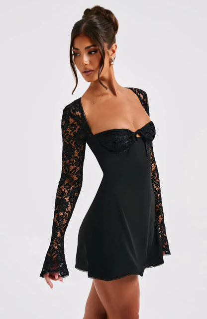 Poppy Elegant Mini Dress