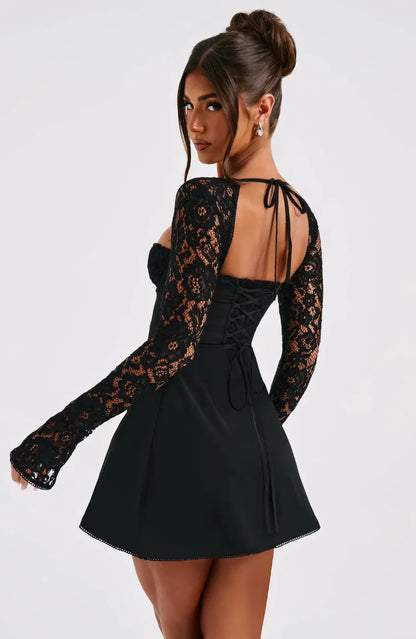 Poppy Elegant Mini Dress
