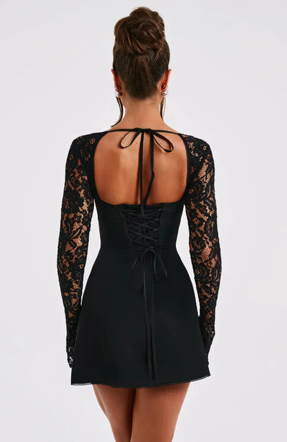 Poppy Elegant Mini Dress
