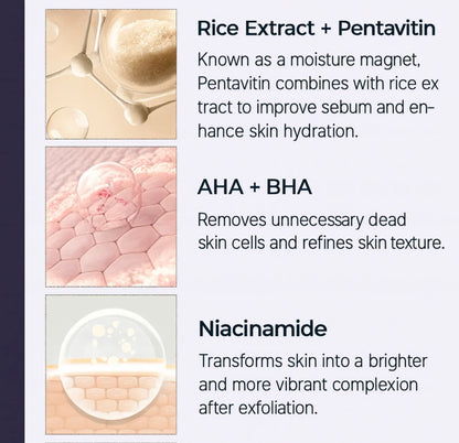Elvior Peel Shot Glow Rice Ampoule
