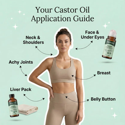 Organic Castor Oil Glow Roll-On