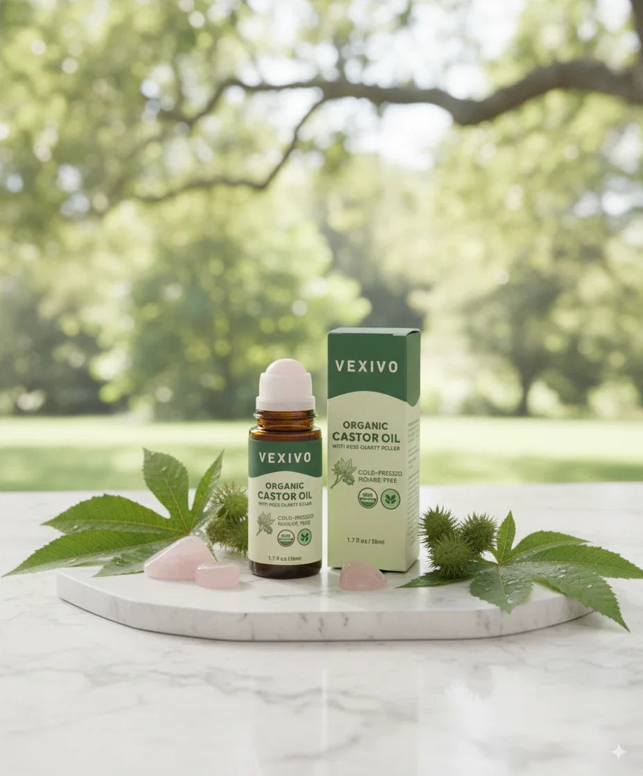 Organic Castor Oil Glow Roll-On