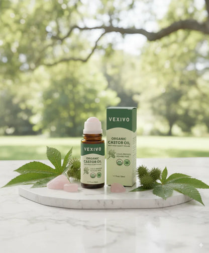 Organic Castor Oil Glow Roll-On