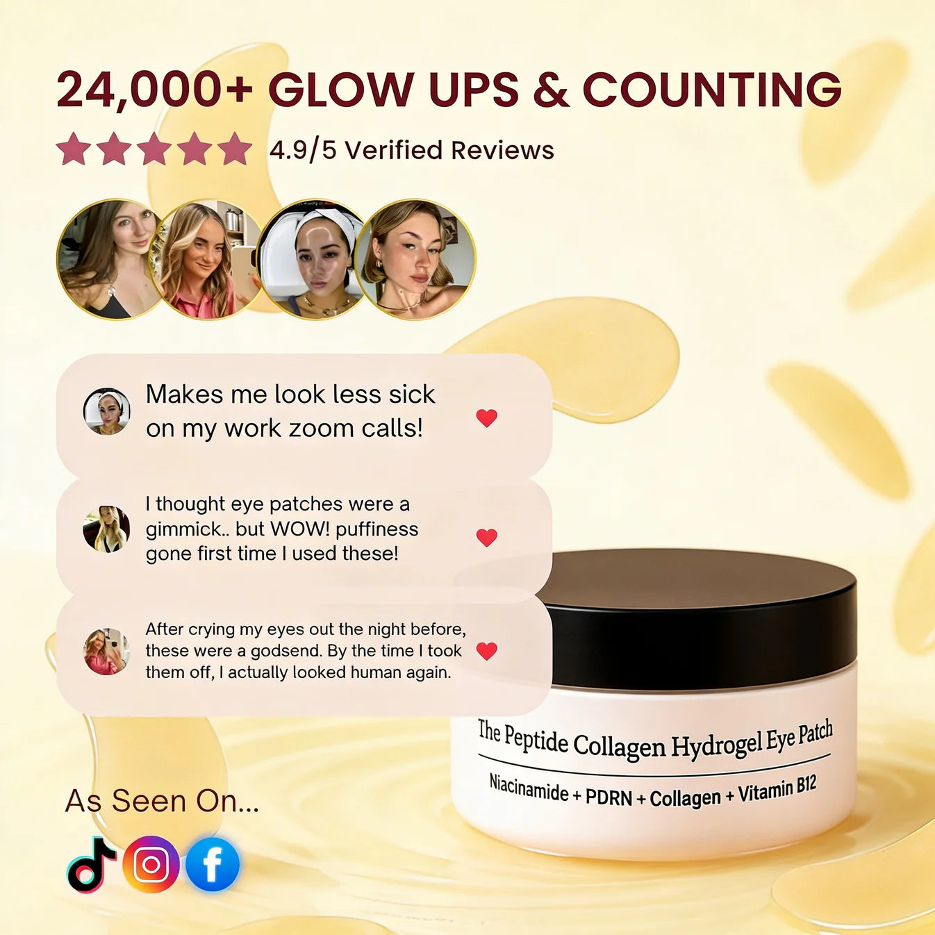 Elvior® BrightLift Eye Patches