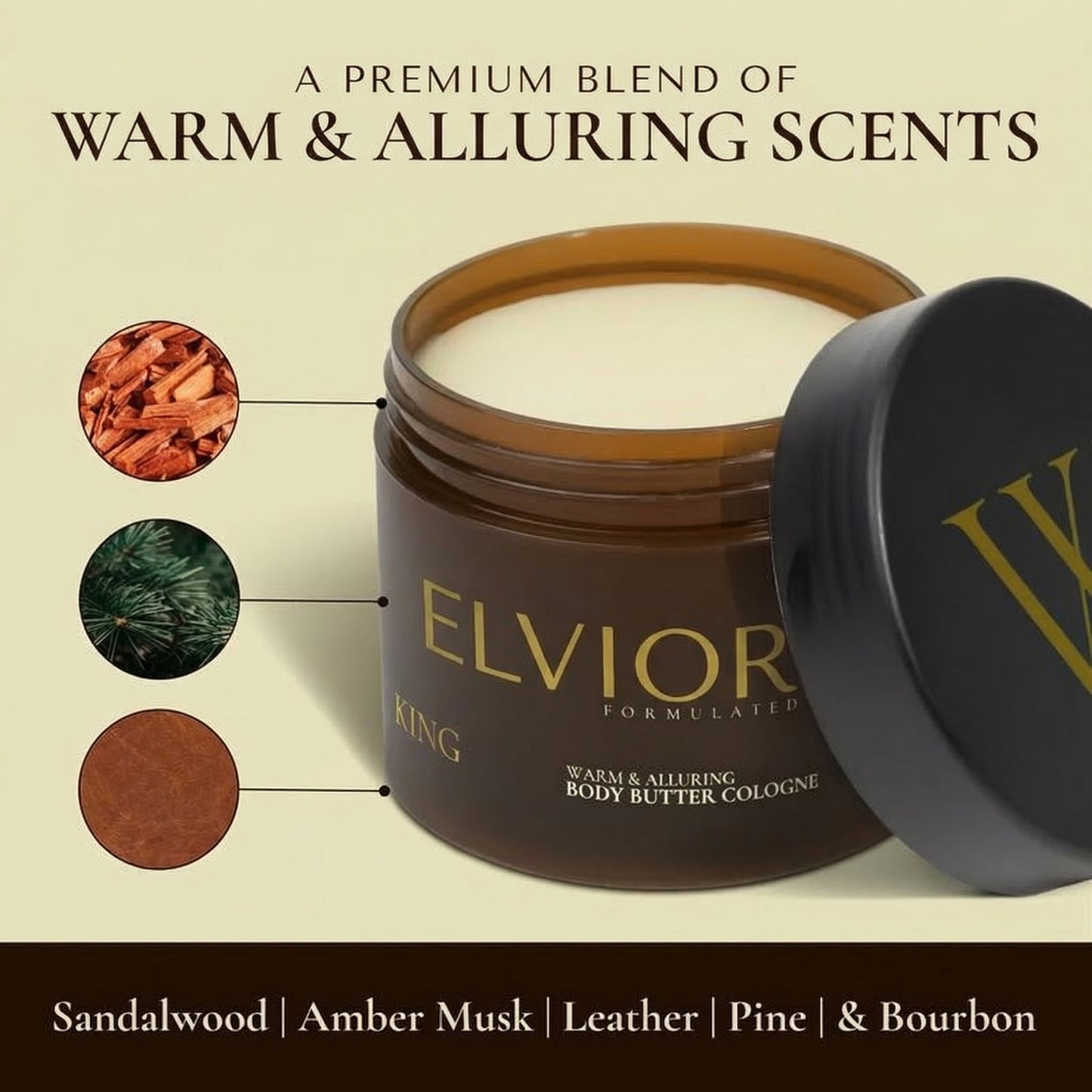 Elvior® Body Butter Cologne
