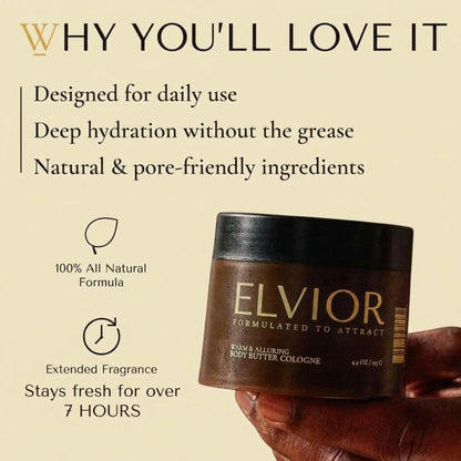 Elvior® Body Butter Cologne