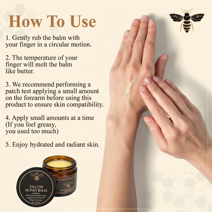 Elvior Organic Tallow Balm – Deep Moisture & Skin Repair