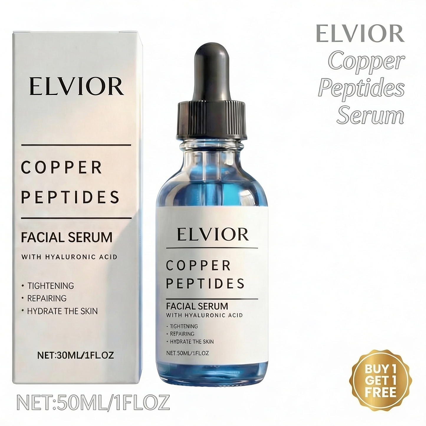 Elvior GHK Cu Sculpt Serum