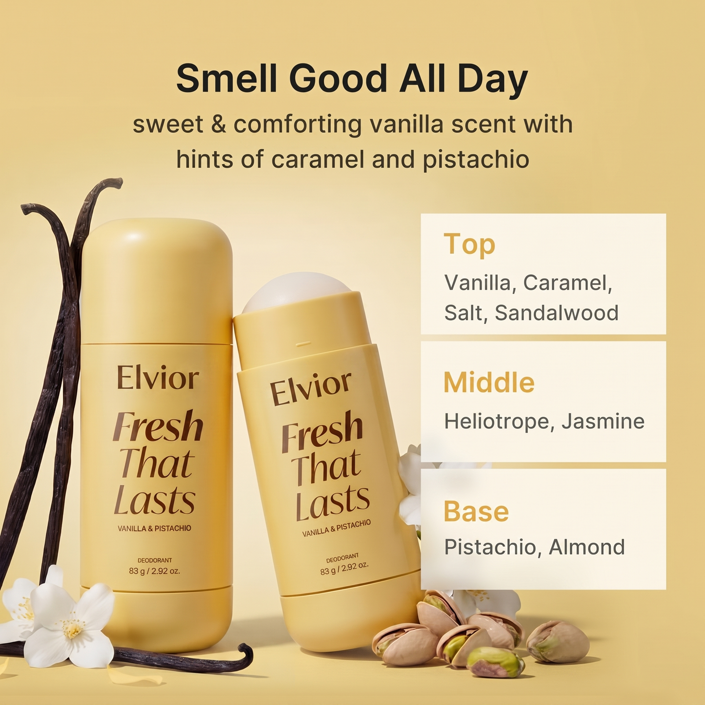 Elvior Fresh Glow Deodorant