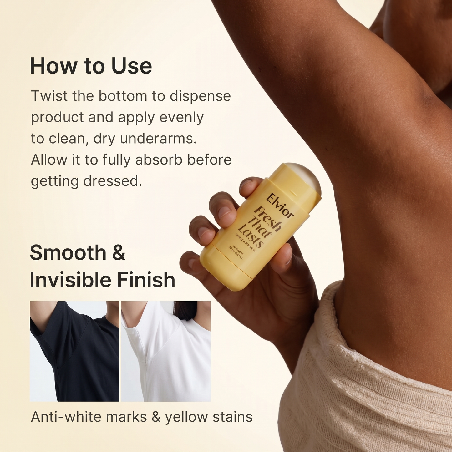 Elvior Fresh Glow Deodorant