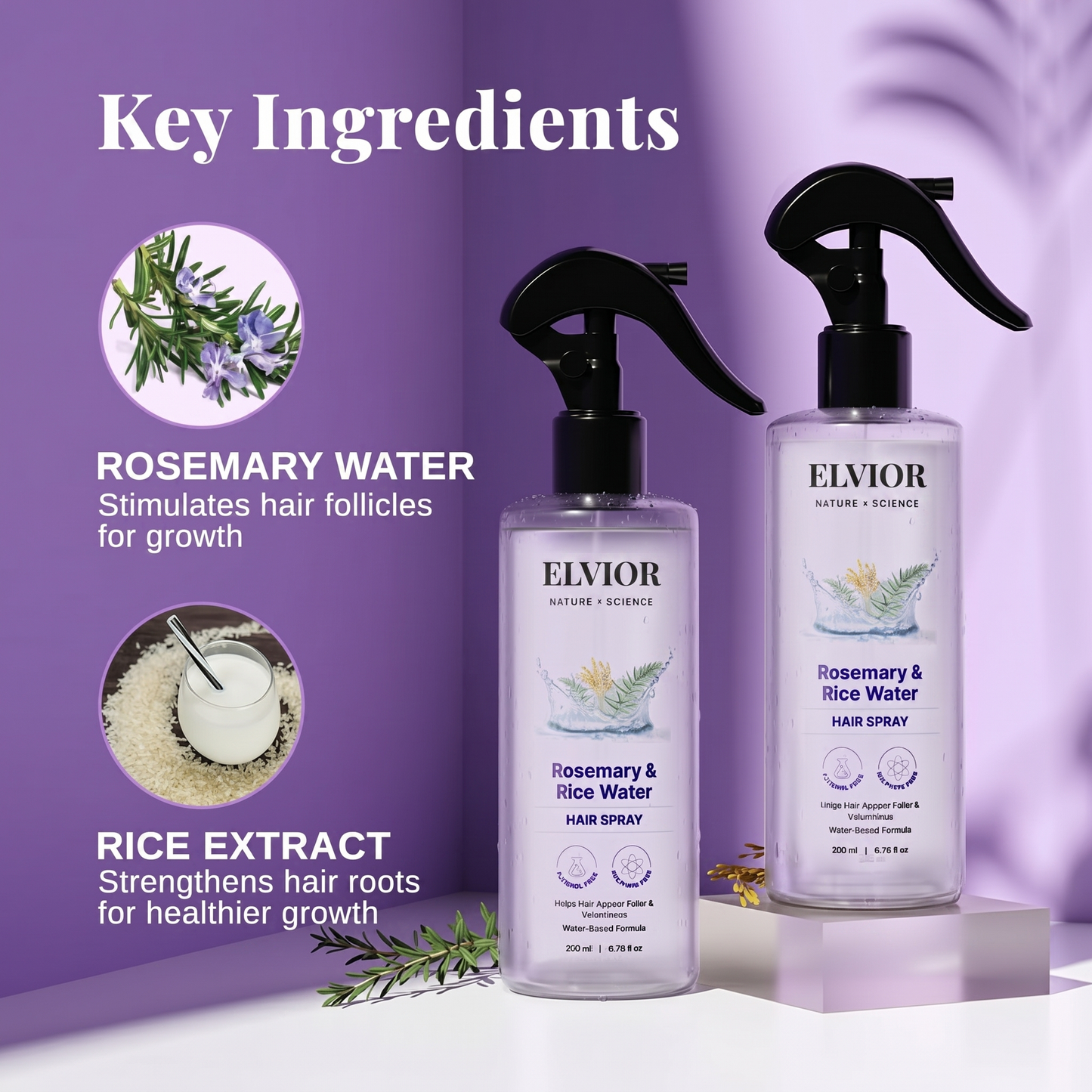 Rosemary Water with Rice