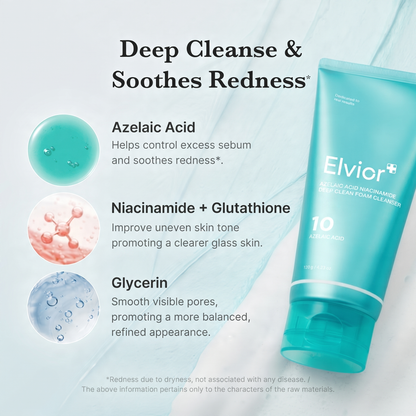 Elvior Azelaic Clear Foam Cleanser