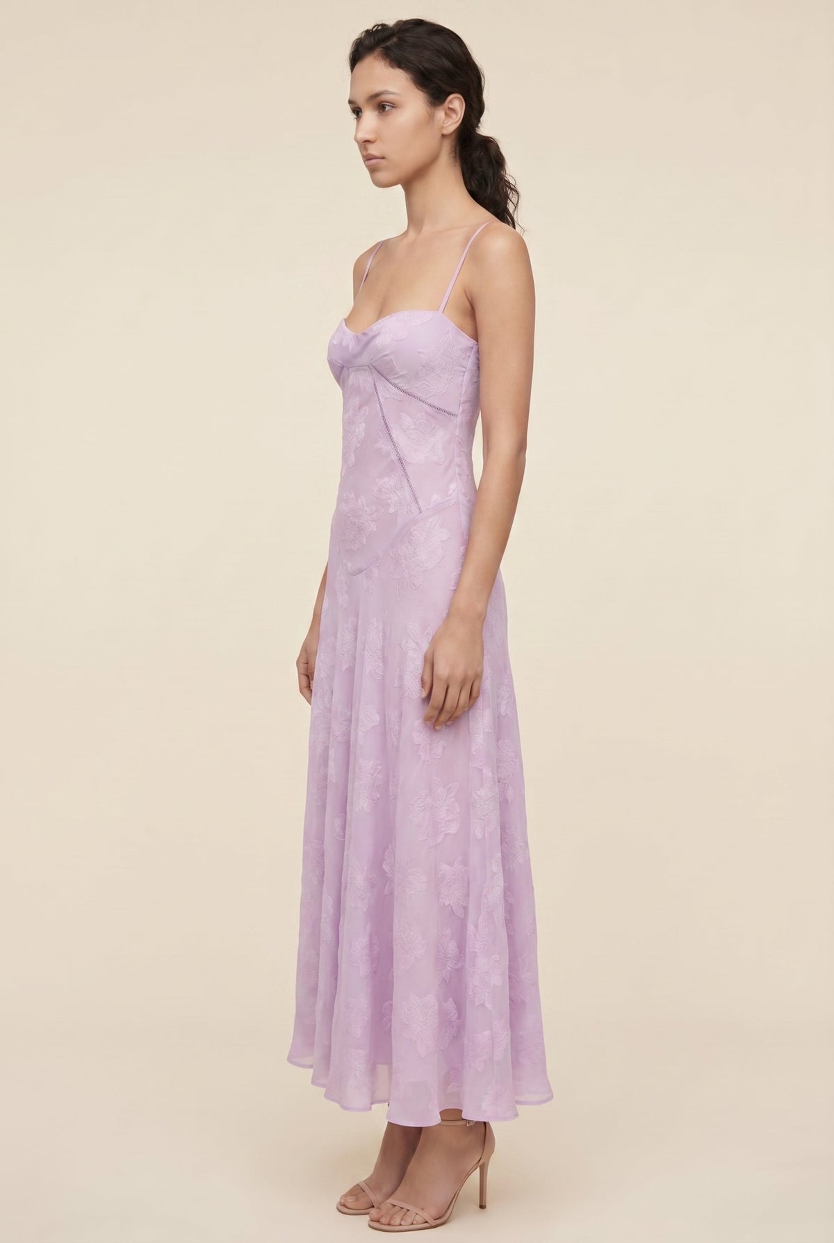 Satin Maxi Dress