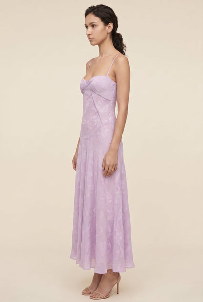 Satin Maxi Dress