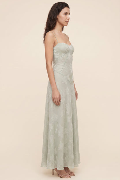 Satin Maxi Dress