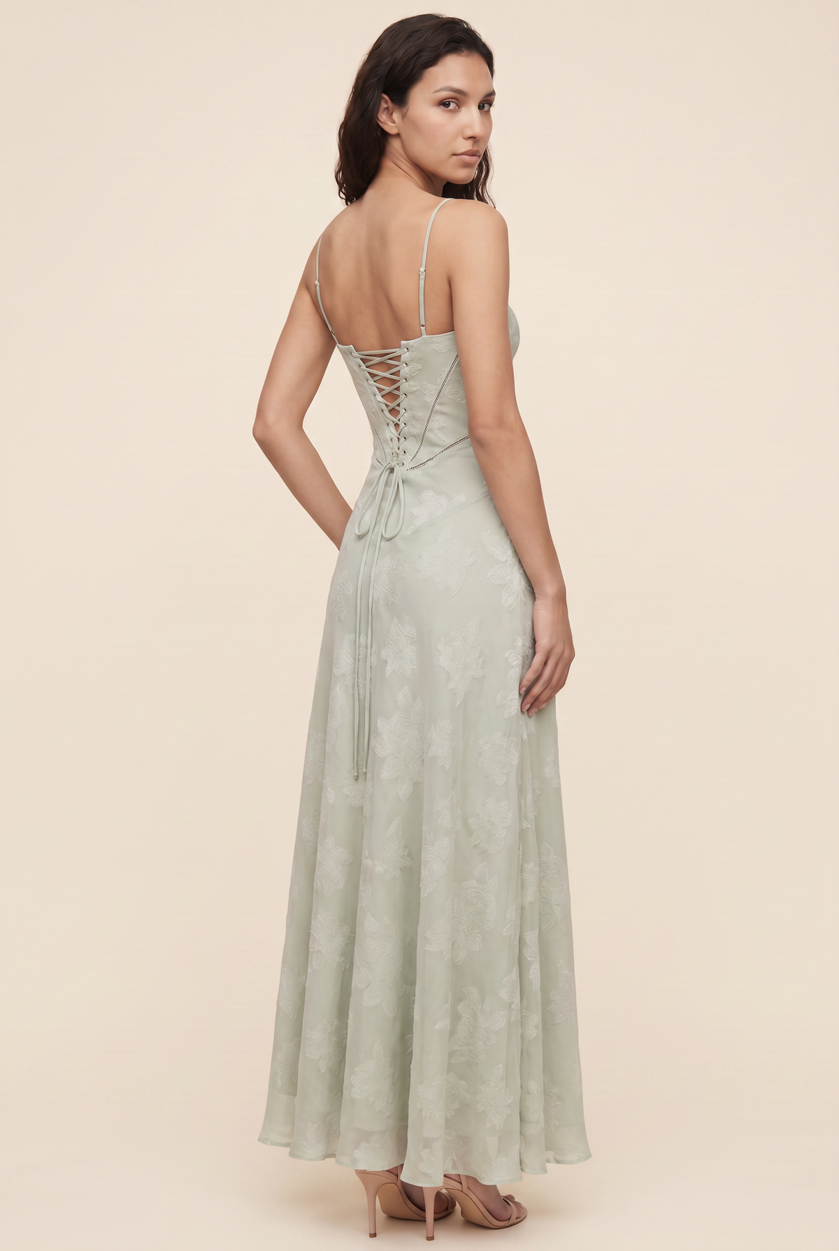 Satin Maxi Dress