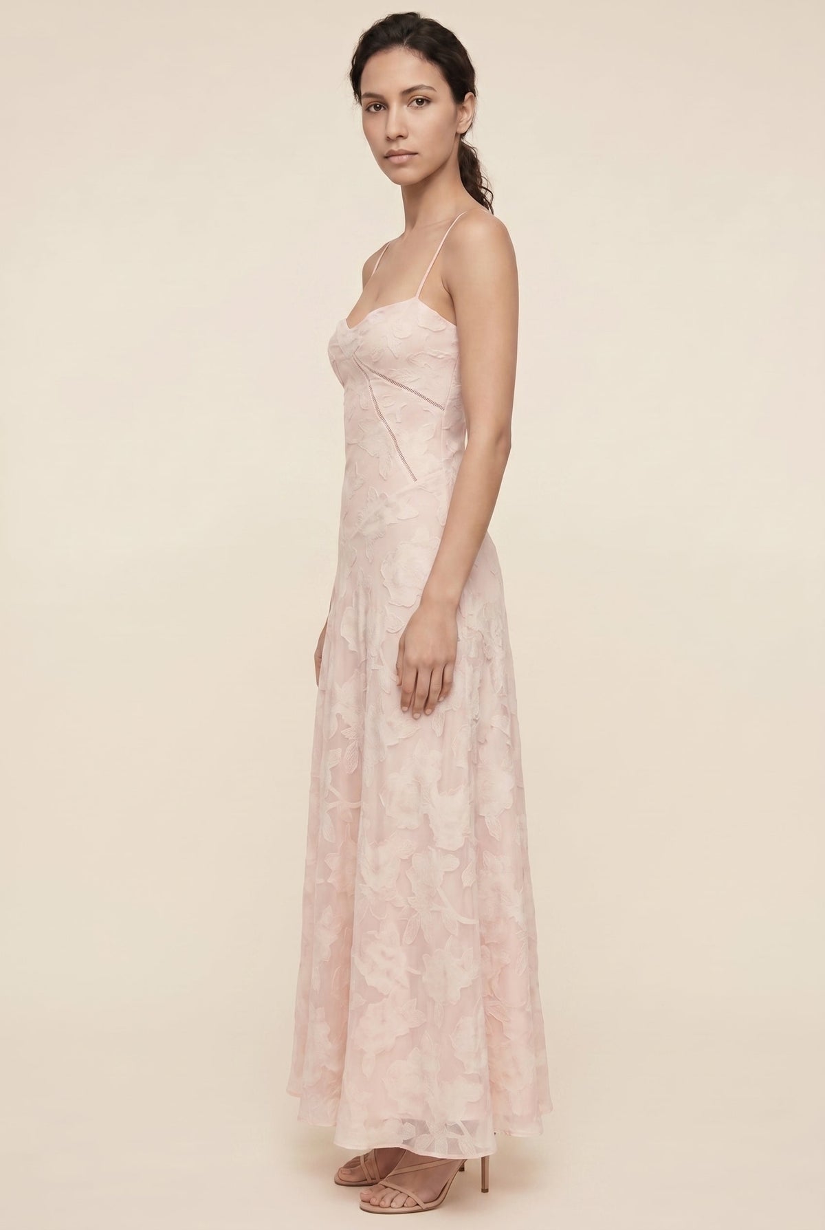 Satin Maxi Dress