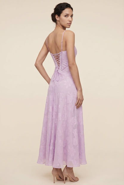 Satin Maxi Dress
