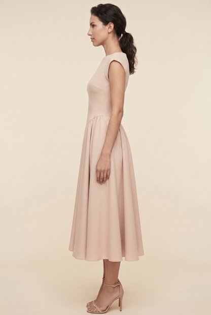 Camille Elegance Midi Dress