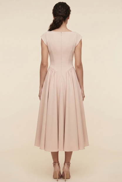 Camille Elegance Midi Dress