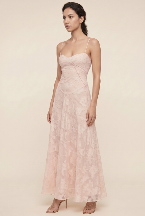 Satin Maxi Dress