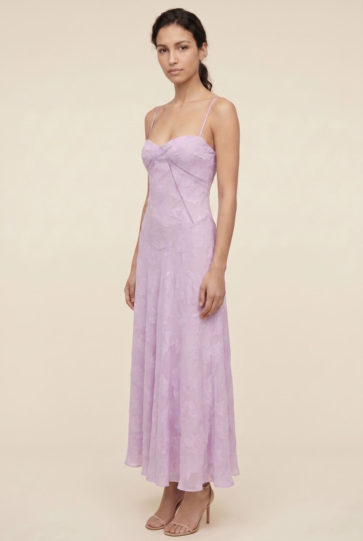 Satin Maxi Dress