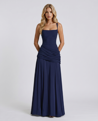 Charlotte Ruched Maxi Dress