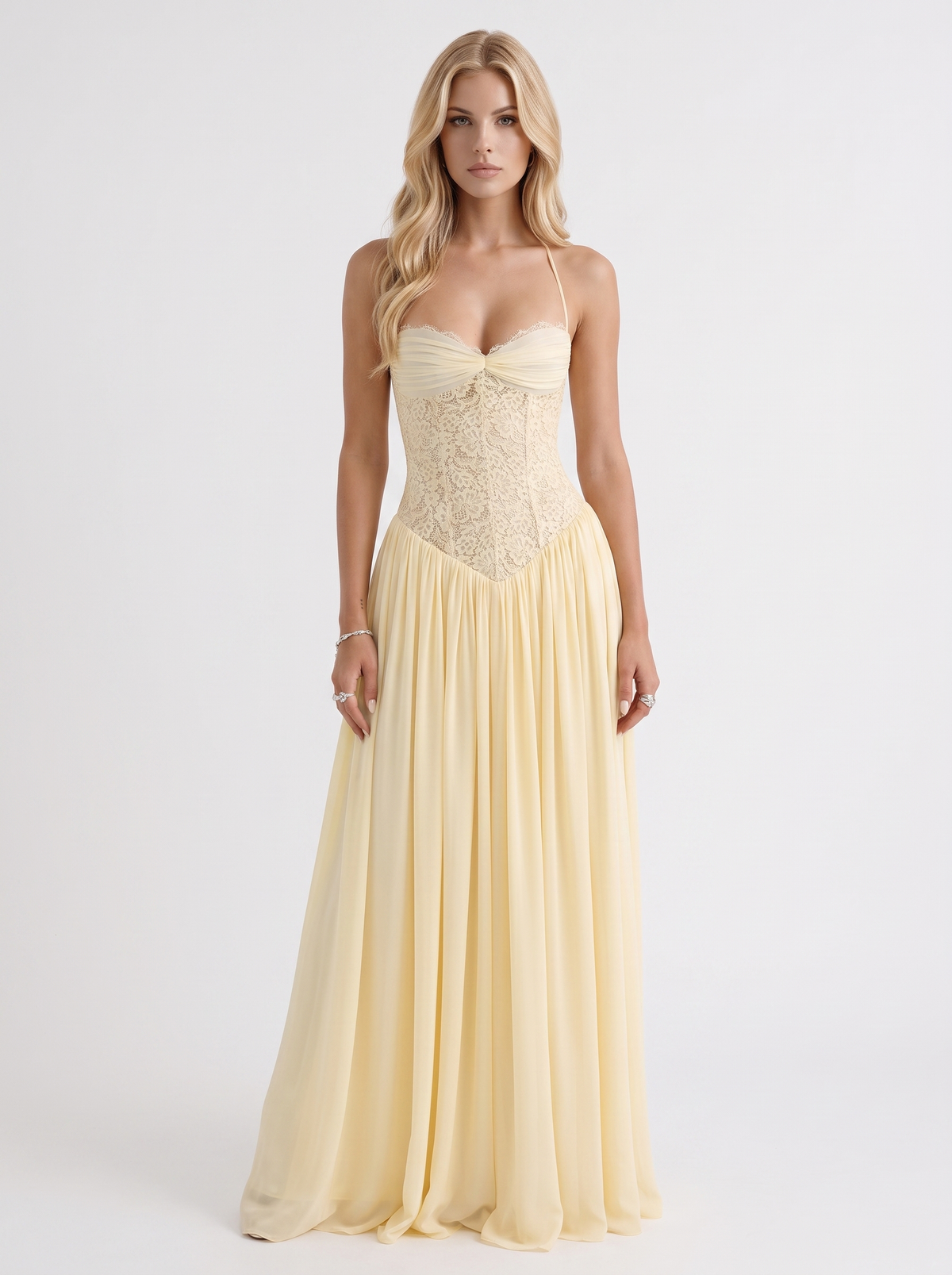 Isabella Lace Maxi Dress
