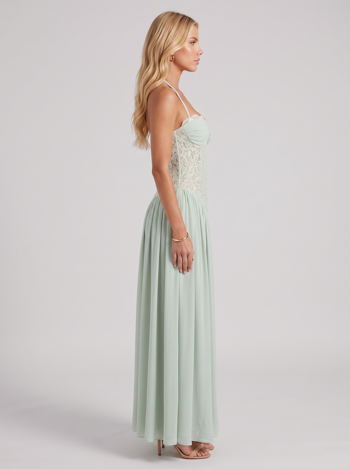 Isabella Lace Maxi Dress